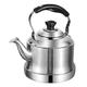 Stove Top Kettle Tea Kettle 304 Stainless Steel Whistle Kettle Teakettle Universal Stovetop Teapot Kettle Induction Cooker Gas Stove Teapot for Gas Hob (A 1.5L)