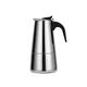 BAOAOYY Steel Coffee Pot Italian Moka Pot Espresso Coffee Maker Pot Cafe Tools Percolator Maker Coffee Stovetop for Latte (Color : 300ml, Size : Free size)