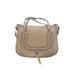 Sole Society Satchel: Tan Solid Bags