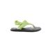 Sanuk Sandals: Green Shoes - Women's Size 8