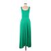 Athleta Casual Dress - Maxi: Green Dresses - Women's Size Medium