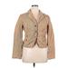 Ann Taylor LOFT Jacket: Tan Brocade Jackets & Outerwear - Women's Size 14