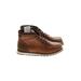 The Children's Place Boots: Brown Shoes - Kids Boy's Size 2