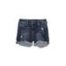 Liverpool Los Angeles Denim Shorts: Blue Bottoms - Women's Size 2