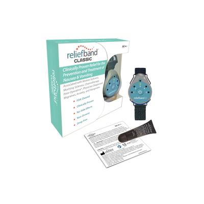 Reliefband Technologies Anti-Nausea and Vomiting Classic Band Gray RB1