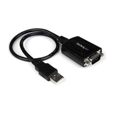 StarTech 1 Port Professional USB to Serial Adapter Cable with COM Retention (1') ICUSB2321X