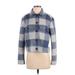 Rails Jacket: Blue Checkered/Gingham Jackets & Outerwear - Women's Size Small