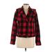 Hot Topic Jacket: Red Plaid Jackets & Outerwear - Women's Size Medium