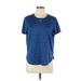 Danskin Now Active T-Shirt: Blue Activewear - Women's Size Large