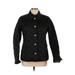 Burberry Coat: Black Argyle Jackets & Outerwear - Women's Size X-Large