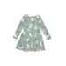 Polarn O. Pyret Dress: Green Skirts & Dresses - Kids Girl's Size 5