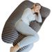 Pregnancy Pillows, U-Shape Full Body Pillow Removable Jersey Cotton Cover Pregnancy Pillows,Maternity Pillow and Pregnancy