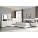 Coaster Furniture Felicity Bedroom Set with LED Lighting Glossy White