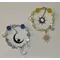 Set di braccialetti per coppia Y2K Sun Moon da 2 pezzi, braccialetti con perline abbinati, paio di braccialetti y2k, regalo per lui, gioielli a tema amore