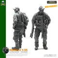 1/35 modell Kits Harz Soldat Figur DIY spielzeug selbst-montiert Hong-03