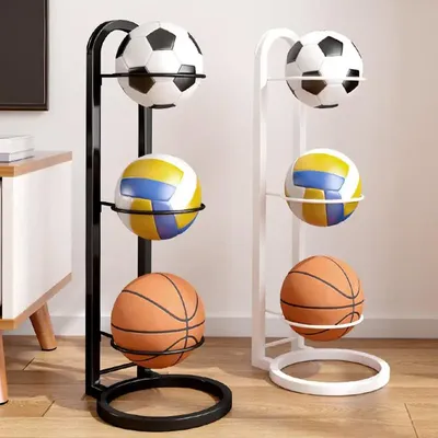 Étagère de rangement multicouche pour ballon de basket-ball support en fonte volley-ball évalué