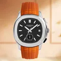 2023 Neuankömmlinge Bestseller Produkte Armbanduhr für Männer Stahl Japan Chronograph Quarzuhr Gummi