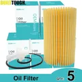 Qtà 5 filtro olio per Toyota Land Cruiser Sequoia Tundra Lexus LX570 V8 5.7L (motore 3UR-FE) filtri