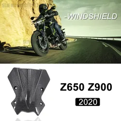 Für KAWASAKI Z650 Z900 Z 900 Z 650 2020 2021 2022 Carbon Neue Motorrad Windschutzscheibe Windschutz