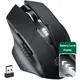 INPHIC PM6-Souris sans fil aste, 2.4G, compatible Bluetooth, bureau, prise en charge muette, PC, ordinateur portable, tablette, smartphone, universel