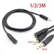 1/2/3/m 3 5mm Aux-Buchse Audio-Verlängerung kabel Stecker zu Buchse 3 5 Zusatz kopfhörer Kopfhörer