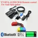 Yatour-Adaptateur mains libres Bluetooth MP3 pour téléphone télécommande pour Audi radios 20