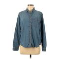 Abercrombie & Fitch Denim Jacket: Blue Jackets & Outerwear - Women's Size Medium