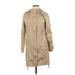 New York & Company Coat: Tan Jackets & Outerwear - Women's Size Small