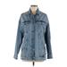 Zara Denim Jacket: Blue Jackets & Outerwear - Women's Size Medium