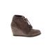 Madden Girl Ankle Boots: Brown Shoes - Women's Size 6