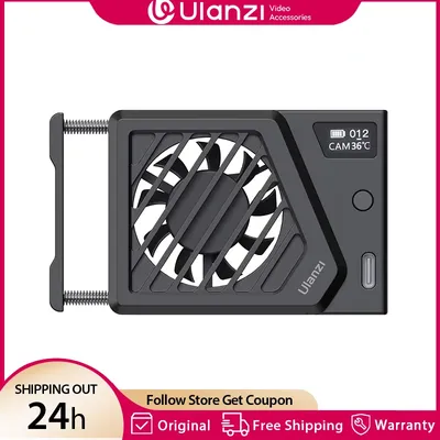 Updated Version Ulanzi CA25 Camera Cooling Fan Radiator 4K Recording Kit Heat Sink For Sony ZV-E1 R6