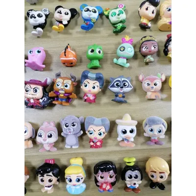 Disney Doorables Cartoon Glass Eyes Doll Collectibles Rare Figurine Cute Action Figure Children Birthday Gifts