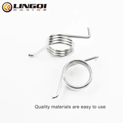 LingQi Off Road Motorcycle Spare Parts Footrests springs Foot Peg Pegs Patel Spring For Light Bee X