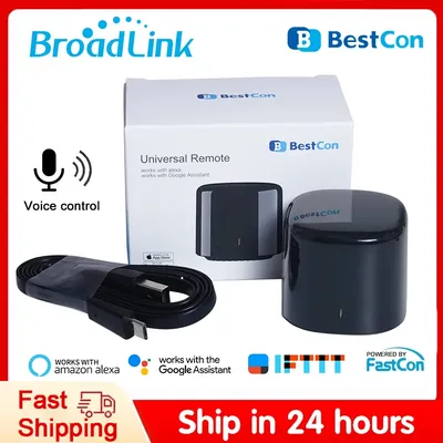Broadlink Rm4c Mini WIFI IR RM4 BestCon Smart Home Universal Remote for Air Conditioner TV Voice