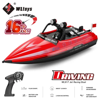 WLtoys WL917 RC Boat 2.4G Electric High Speed Jet Waterproof Model Electric Remote Control Speedboat