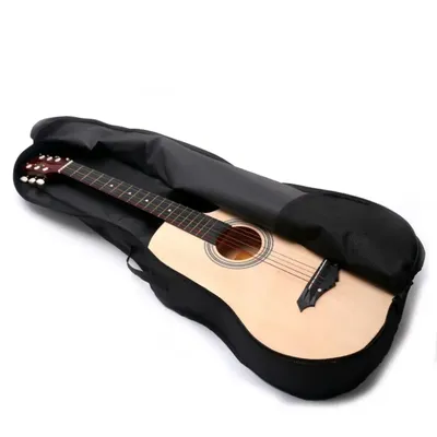 38/41 Inch Oxford Fabric Guitar Bag Soft Double Shoulder Straps Padded Acoustic Guitar Waterproof