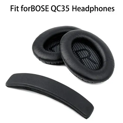 Replacement Ear Pads Earpads Headband For Bose QuietComfort QC 2 15 25 35 Headset Ear Cushion QC35
