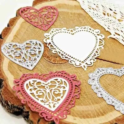 Large Heart Metal Cutting Die For Scrapbooking Greeting Card Making Handmade DIY Embossing Die Mould