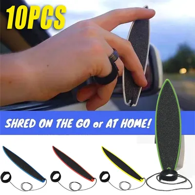 10PCS Finger Surfboard Mini Fingertip Surfboard Toys Surf Wind Mini Board Children's Toys Birthday