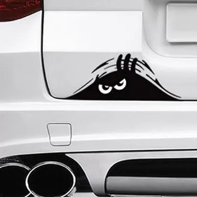 Peeping Door Slit Stickers Body Sticker Scratch Decal Reflective Sticker For Car Auto Headlight