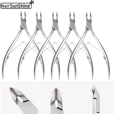 5 Pcs/Set Toenail Fingernail Cuticle Nippper Professional Nail Clipper Manicure Cutter Scissoris