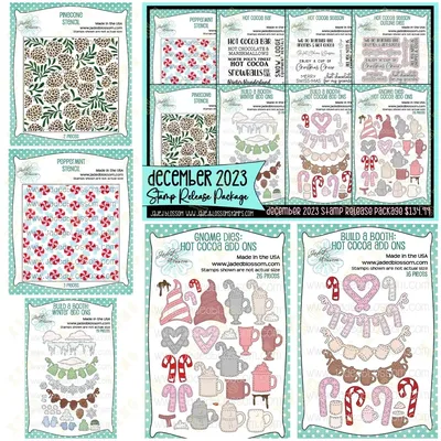 Valentine's Day New Gnome Winter Add Ons Pinecone Metal Cutting Dies Stamps Stencil Diy Scrapbook