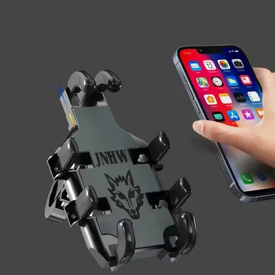 Universal Upgraded Eight Claws Mobile Phone Holder for Motorcycle Scooter ATV Bicycle E-bike Cell