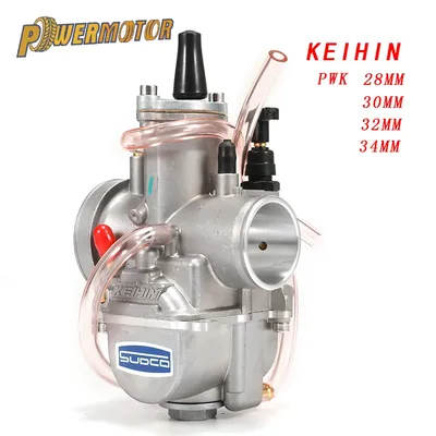 Motorcycle Flat Curtain Carburetor Keihin for Keihin PWK 28 30 32 34mm Scooter 2T 4T ATV Dirt Bike