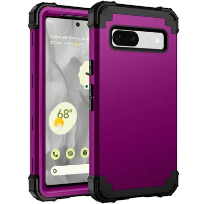 Heavy Rugged Armor Shockproof Case For Google Pixel 8A 7A 6A 6 7 8 Pro 5A 4A 5G 4 3 3A XL Soft Silicone Hard Plastic Back Cover