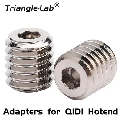 Trianglelab High Flow Plated Copper QIDI Adapters QIDI 3D printer converter is compatible with V6