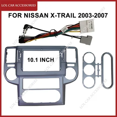 10.1 Inch For Nissan X-Trail 2003-2007 Car Radio Stereo GPS MP5 Android Player 2 Din Head Unit Panel