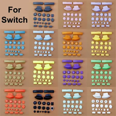 JCD Full Set SR SL ZL ZR L R Keys Joycon Shoulder ABXY Direction Button For NS Switch Joy-Con