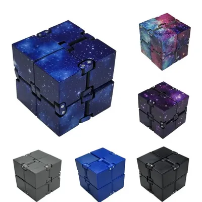 Puzzle Cube Durable Exquisite Decompression Toy Infinity Magic Cube For Adults Kids Fidget Toys