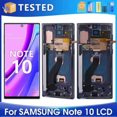 Note 10 For Samsung Tested For Note10 N970F N970U N970W N970N LCD Display Touch Screen Digitizer